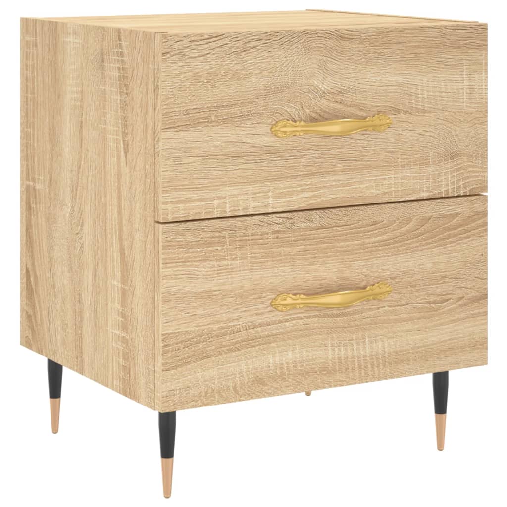 Bedside Cabinet Sonoma Oak 40x35x47,5 cm Engineered Wood