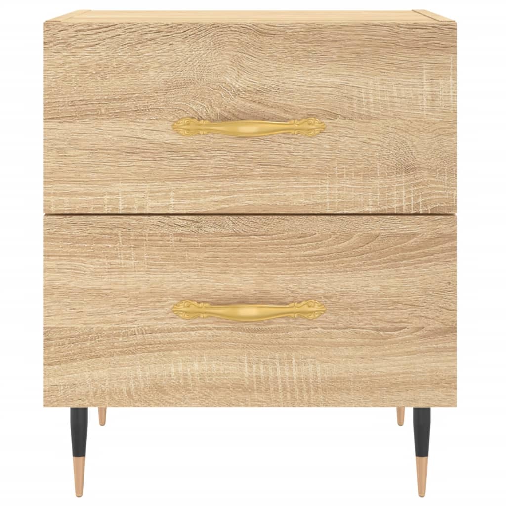 Bedside Cabinet Sonoma Oak 40x35x47,5 cm Engineered Wood