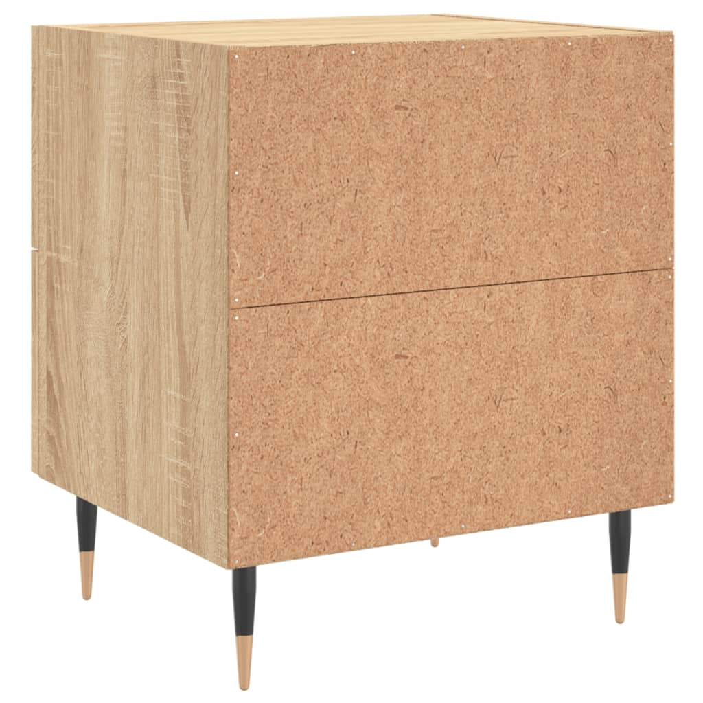 Bedside Cabinet Sonoma Oak 40x35x47,5 cm Engineered Wood