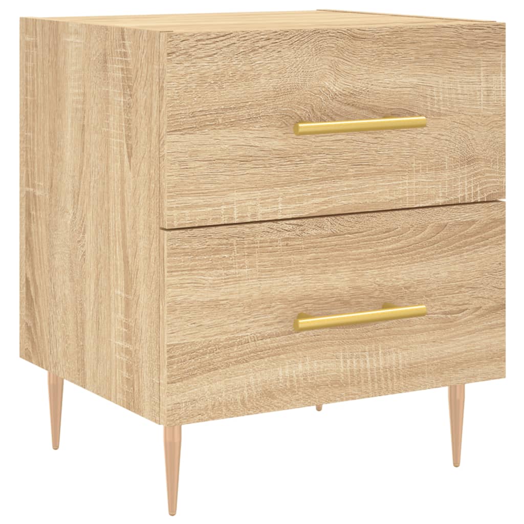 Bedside Cabinet Sonoma Oak 40x35x47,5 cm Engineered Wood