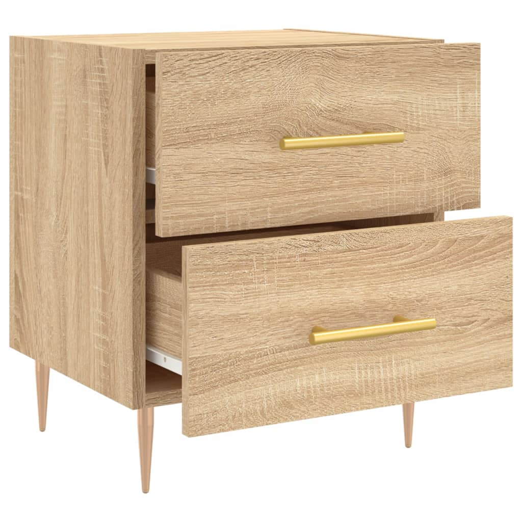 Bedside Cabinet Sonoma Oak 40x35x47,5 cm Engineered Wood