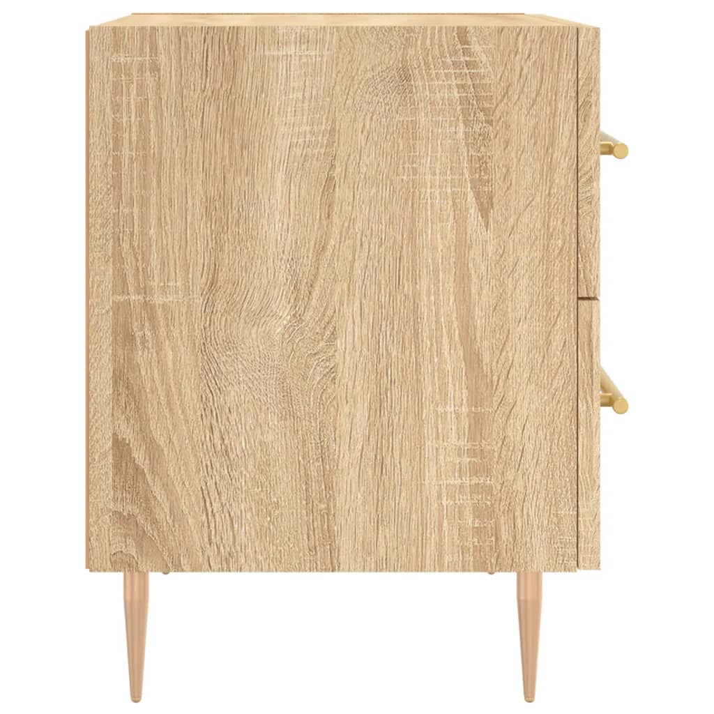 Bedside Cabinet Sonoma Oak 40x35x47,5 cm Engineered Wood
