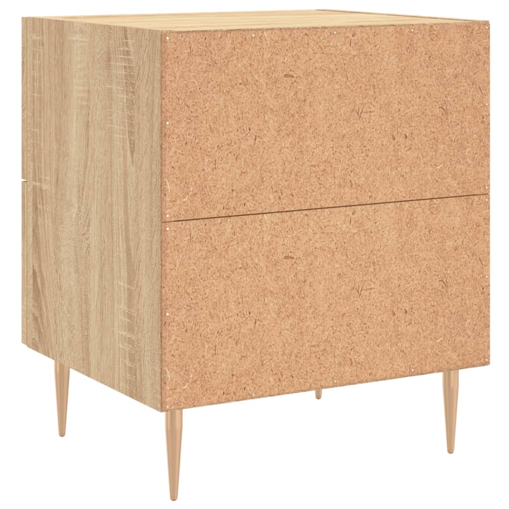 Bedside Cabinet Sonoma Oak 40x35x47,5 cm Engineered Wood