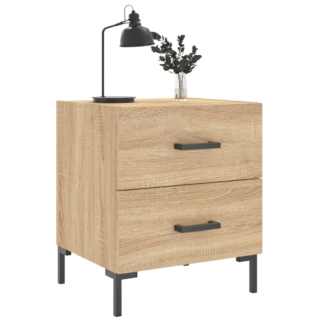 Bedside Cabinet Sonoma Oak 40x35x47,5 cm Engineered Wood