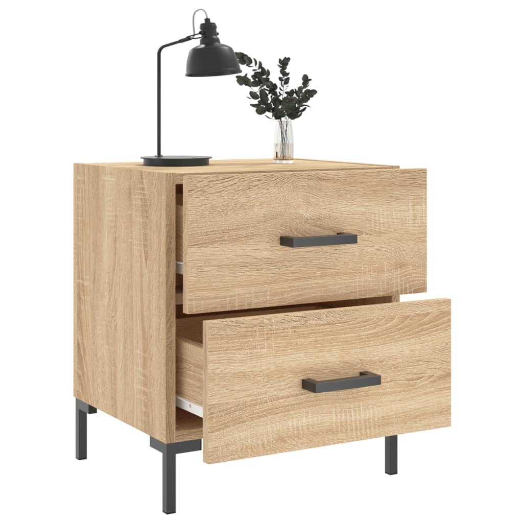 Bedside Cabinet Sonoma Oak 40x35x47,5 cm Engineered Wood