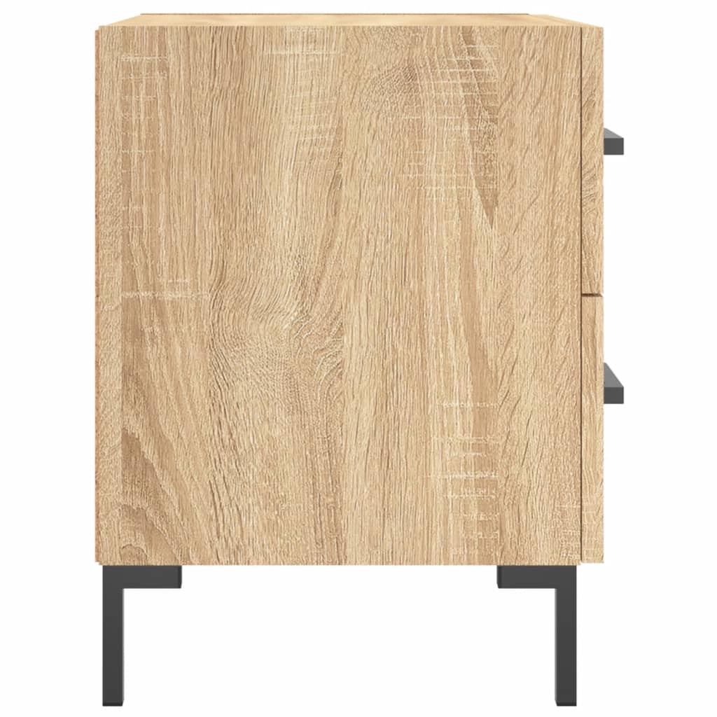 Bedside Cabinet Sonoma Oak 40x35x47,5 cm Engineered Wood