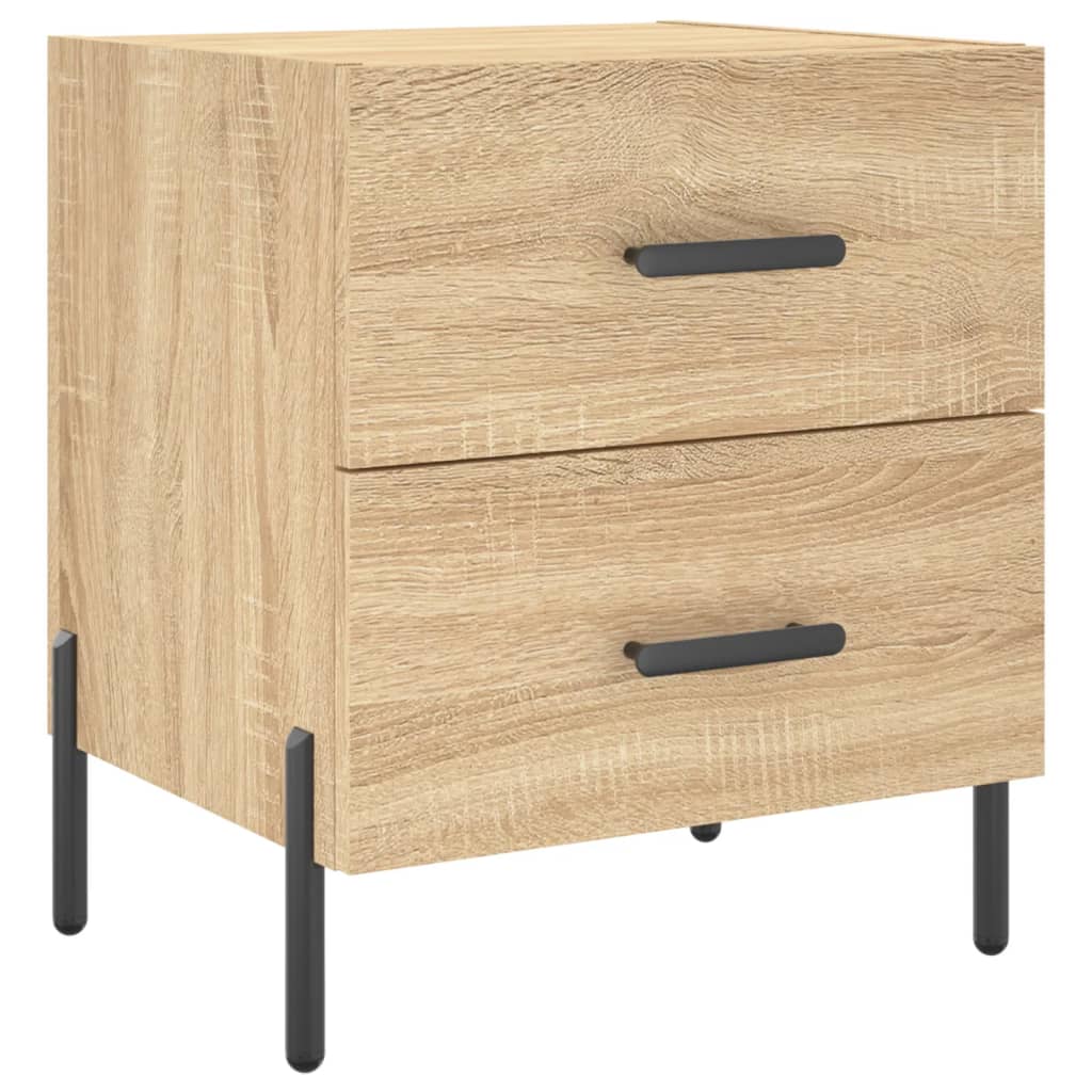 Bedside Cabinet Sonoma Oak 40x35x47,5 cm Engineered Wood