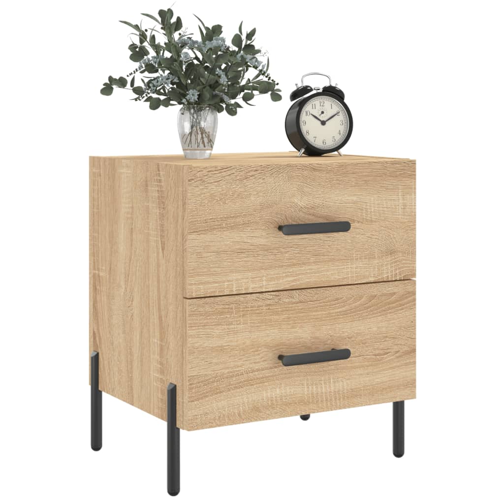 Bedside Cabinet Sonoma Oak 40x35x47,5 cm Engineered Wood