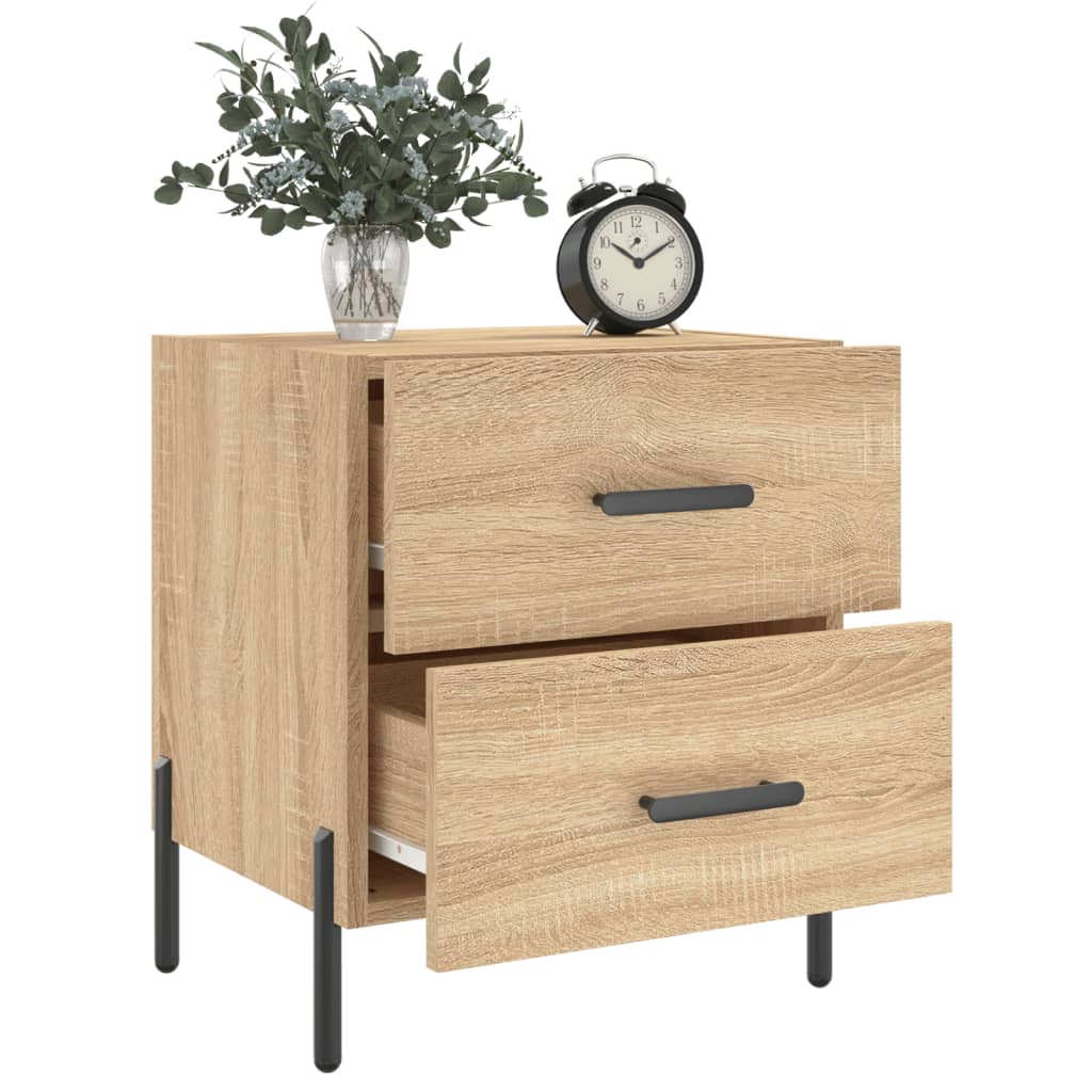 Bedside Cabinet Sonoma Oak 40x35x47,5 cm Engineered Wood