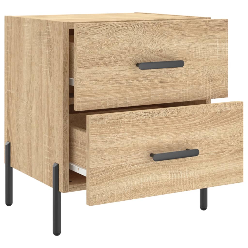 Bedside Cabinet Sonoma Oak 40x35x47,5 cm Engineered Wood