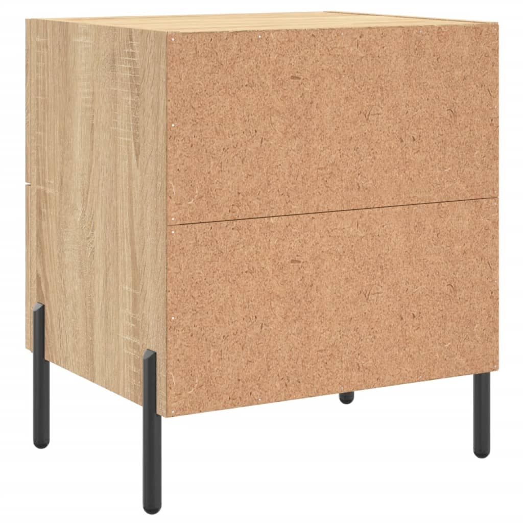 Bedside Cabinet Sonoma Oak 40x35x47,5 cm Engineered Wood