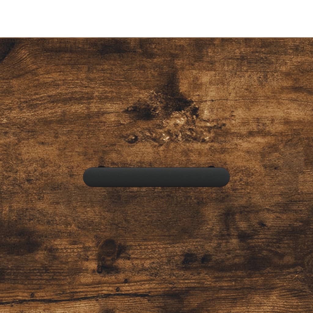 Bedside Cabinet Smoked Oak 40x35x47,5 cm Engineered Wood
