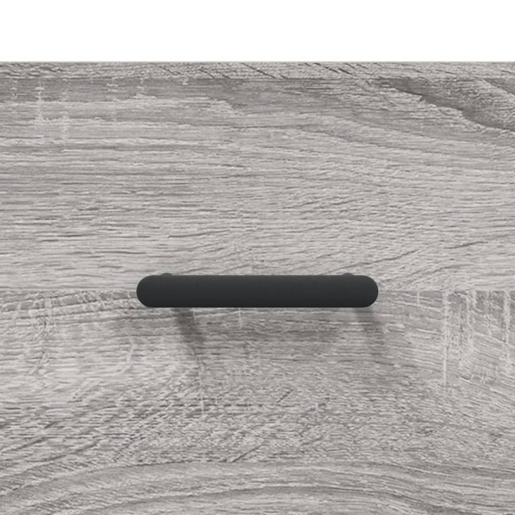 Bedside Cabinet Grey Sonoma 40x35x47,5 cm Engineered Wood