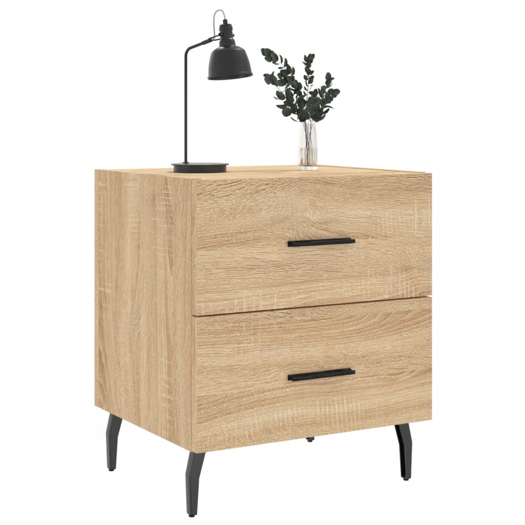 Bedside Cabinet Sonoma Oak 40x35x47,5 cm Engineered Wood