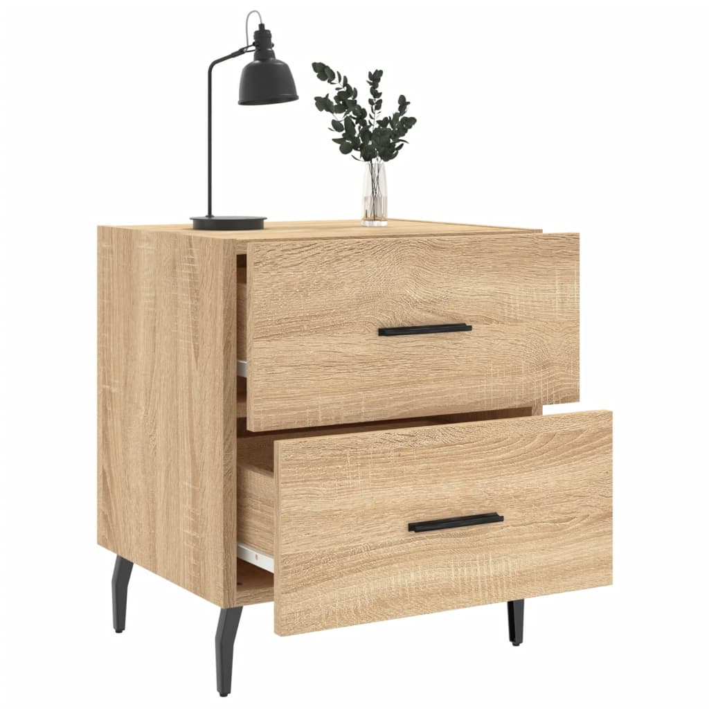 Bedside Cabinet Sonoma Oak 40x35x47,5 cm Engineered Wood