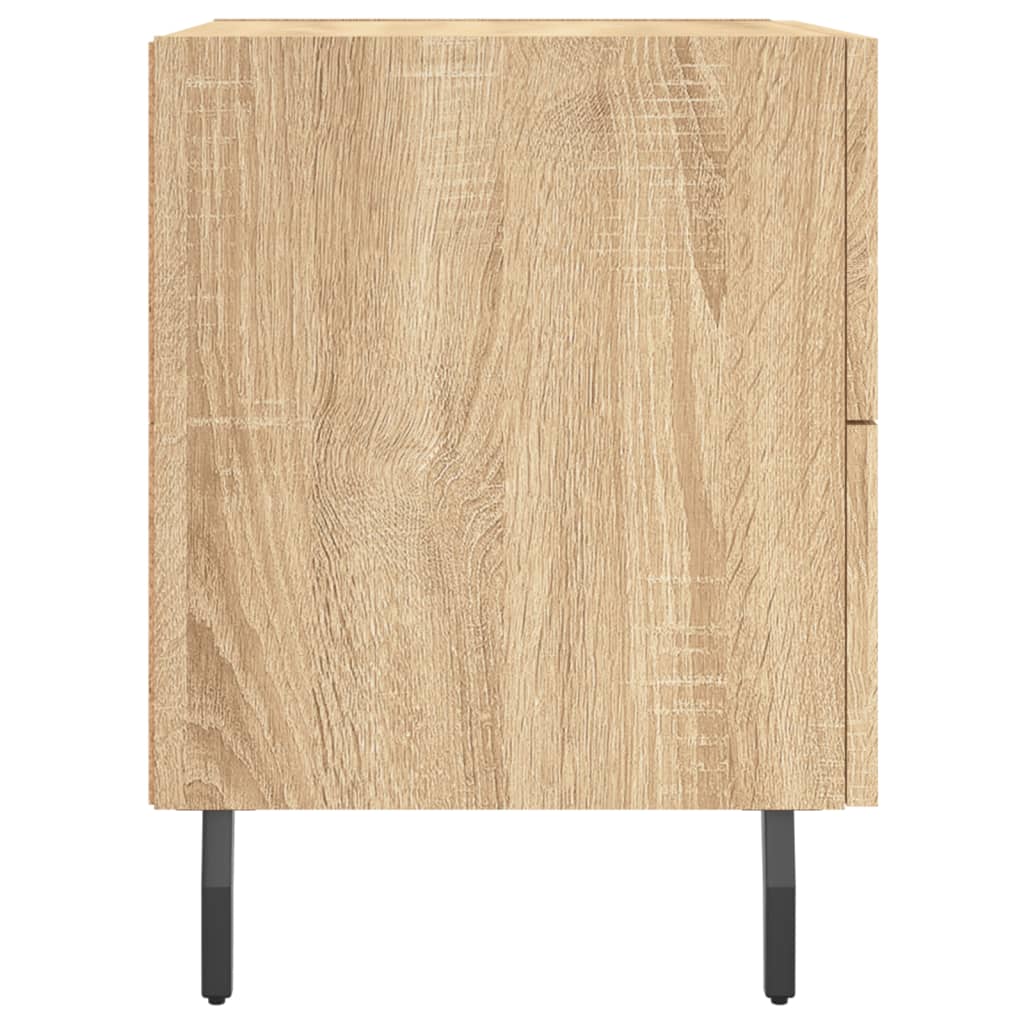 Bedside Cabinet Sonoma Oak 40x35x47,5 cm Engineered Wood
