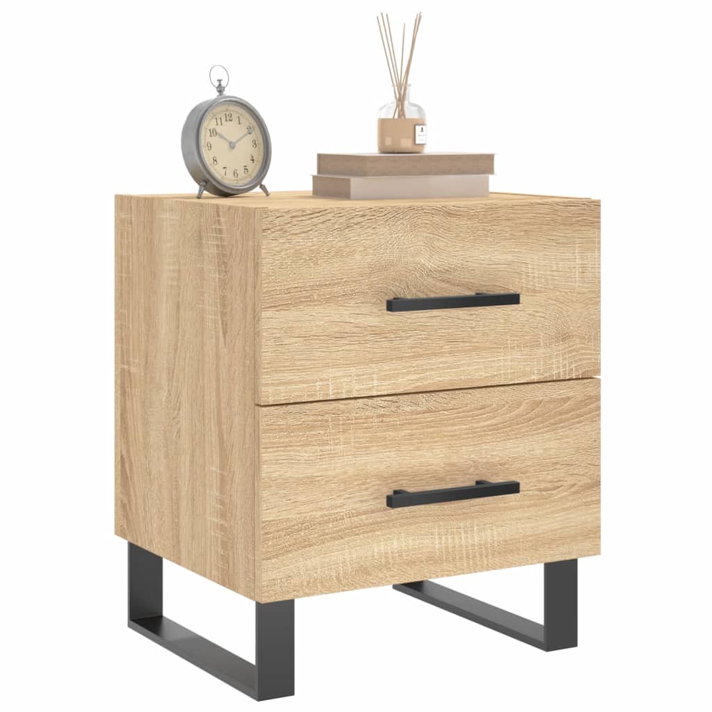 Bedside Cabinet Sonoma Oak 40x35x47,5 cm Engineered Wood