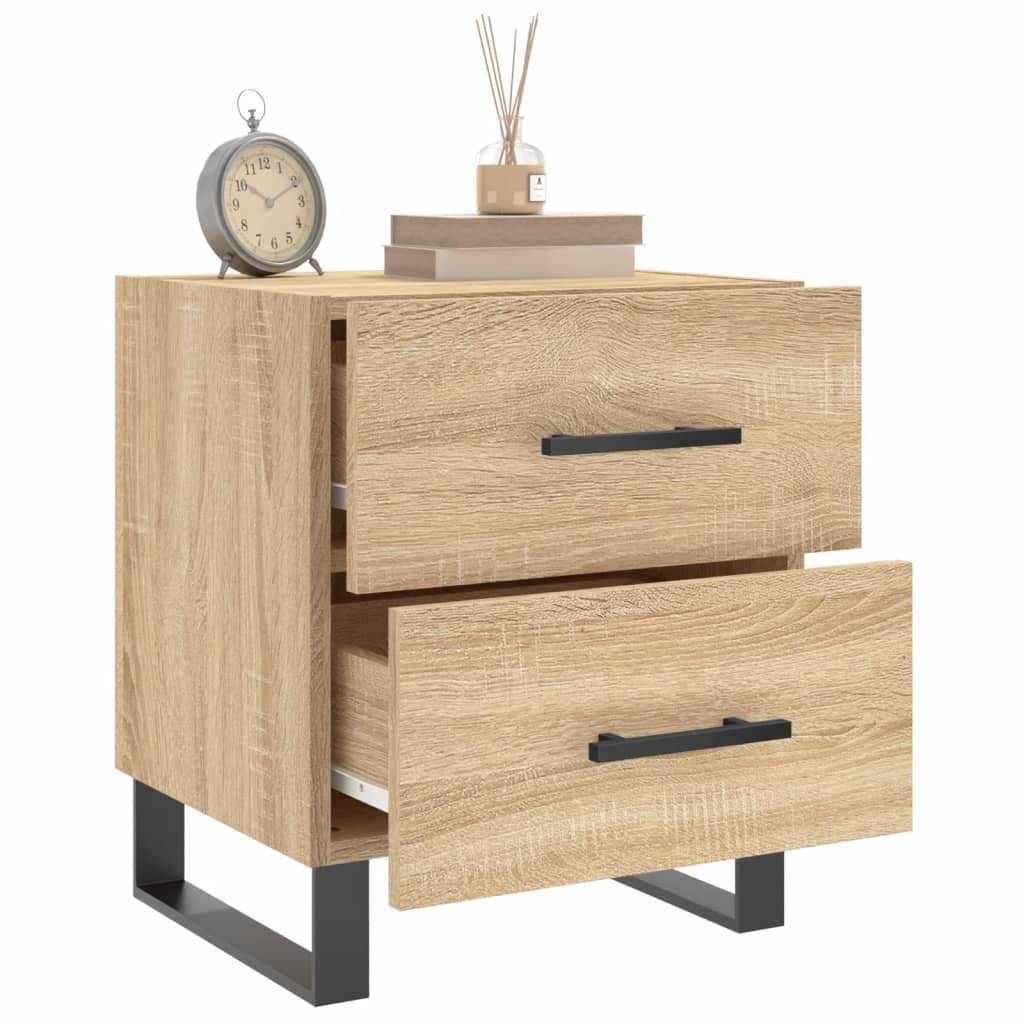 Bedside Cabinet Sonoma Oak 40x35x47,5 cm Engineered Wood