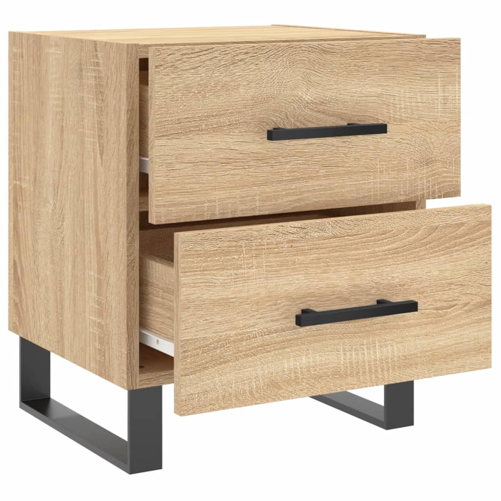 Bedside Cabinet Sonoma Oak 40x35x47,5 cm Engineered Wood