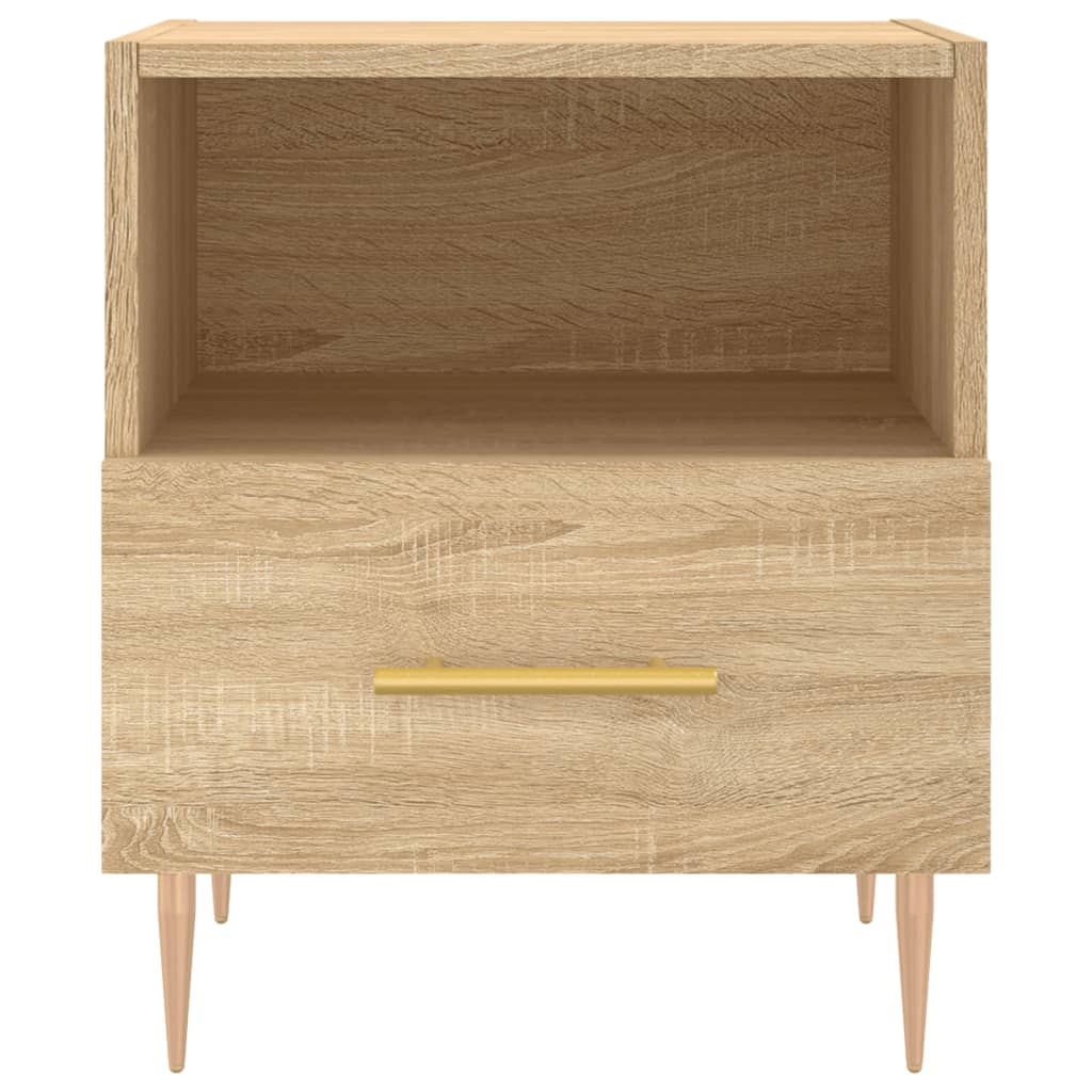 Bedside Cabinet Sonoma Oak 40x35x47,5 cm Engineered Wood