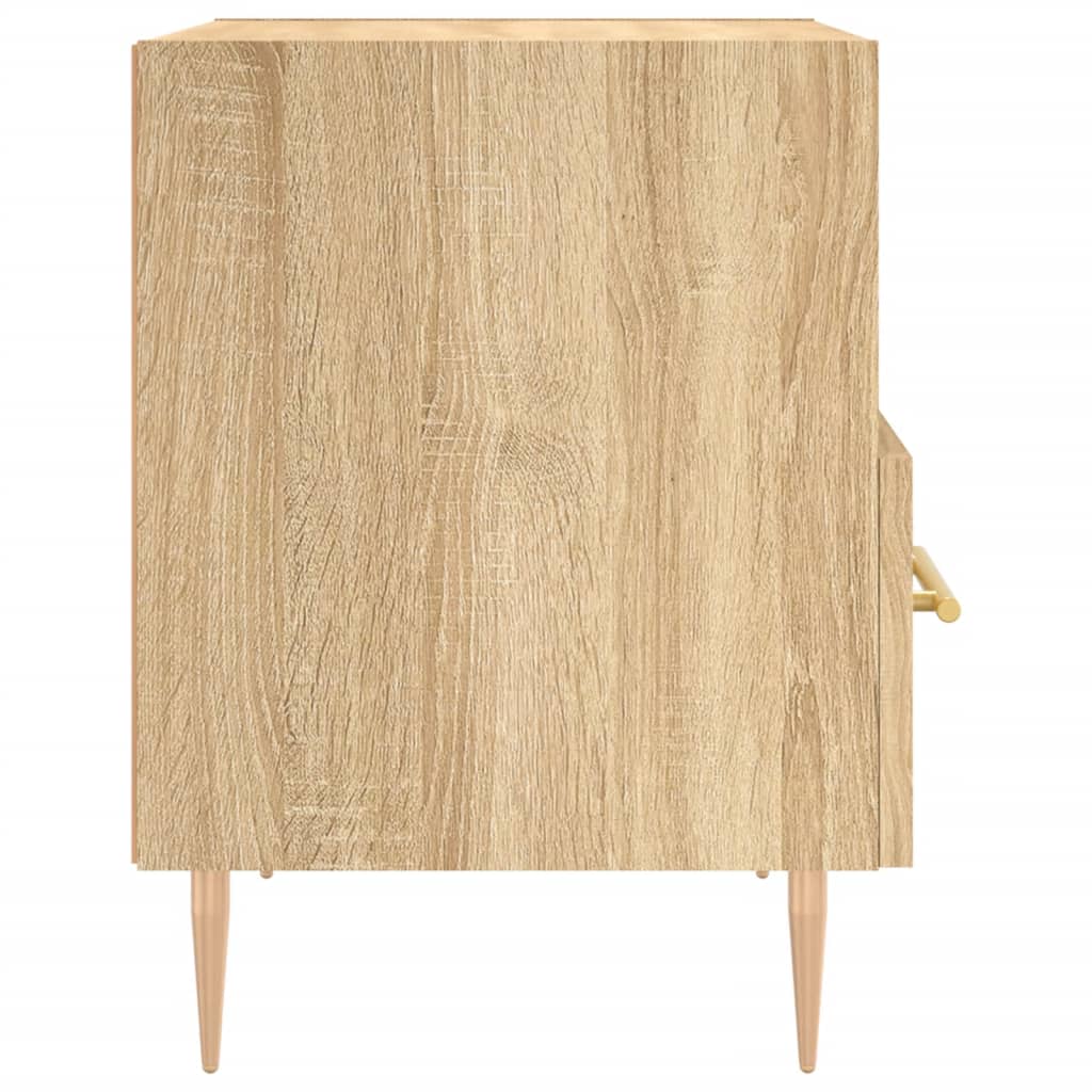 Bedside Cabinet Sonoma Oak 40x35x47,5 cm Engineered Wood