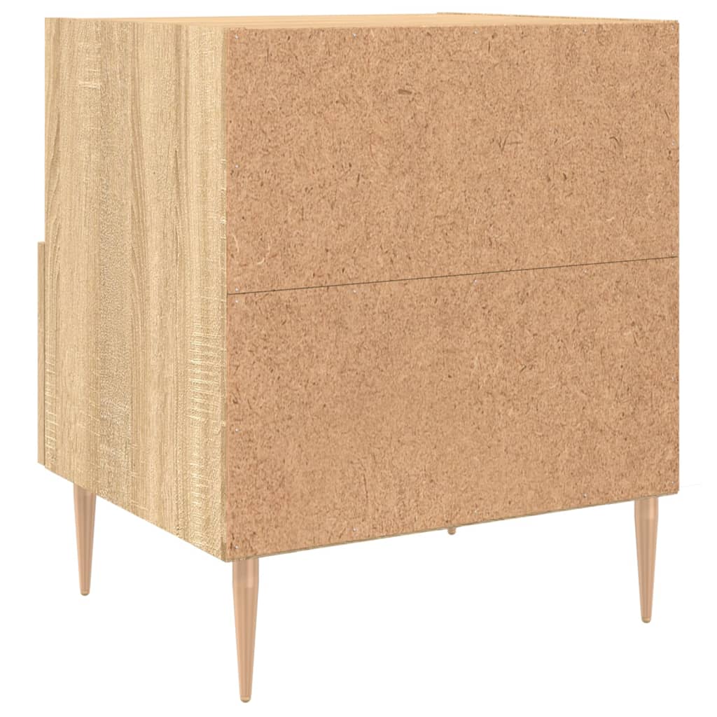 Bedside Cabinet Sonoma Oak 40x35x47,5 cm Engineered Wood