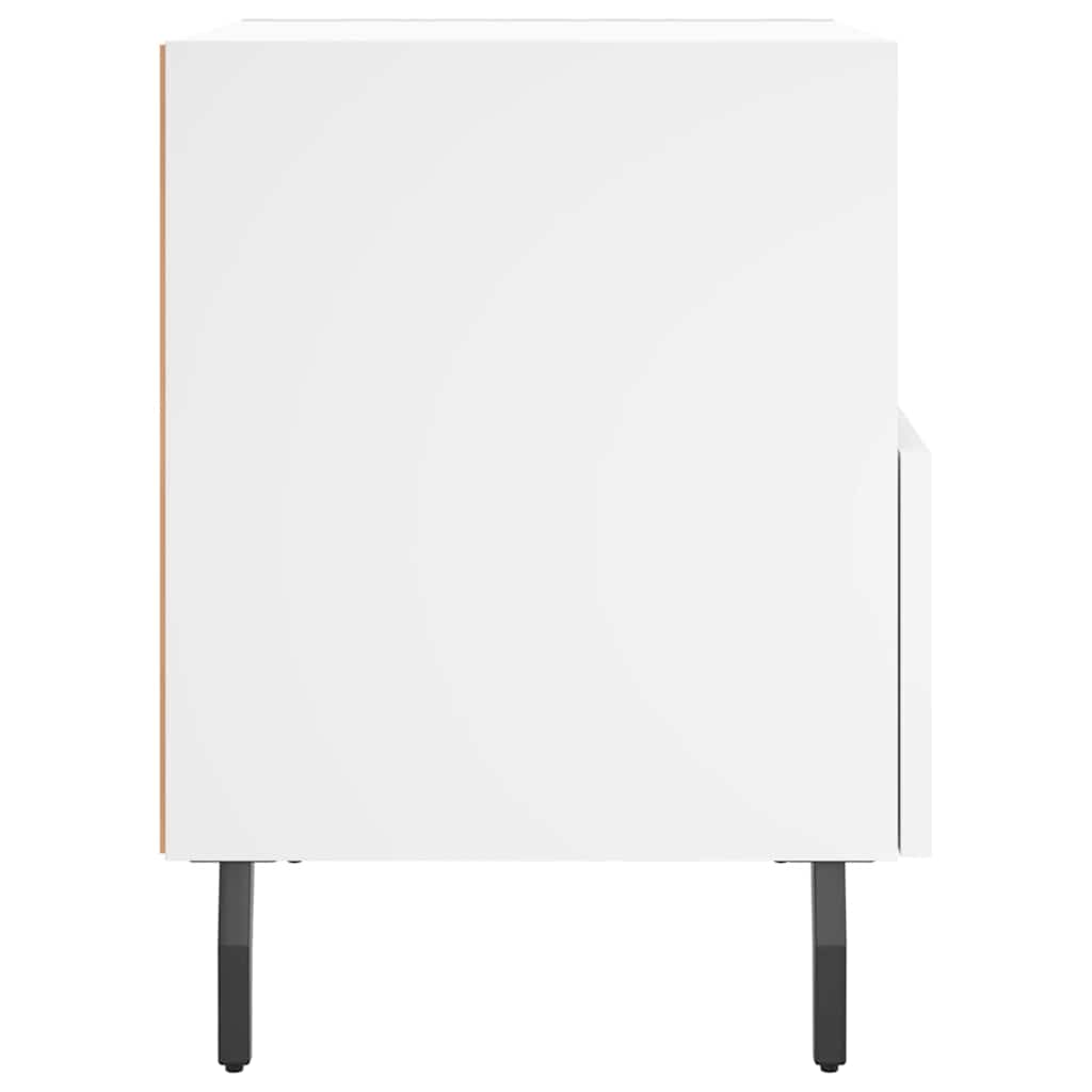 Bedside Cabinets 2 pcs White 40x35x47.5 cm Engineered Wood