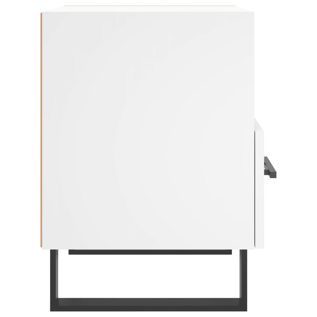 Bedside Cabinet White 40x35x47,5 cm Engineered Wood