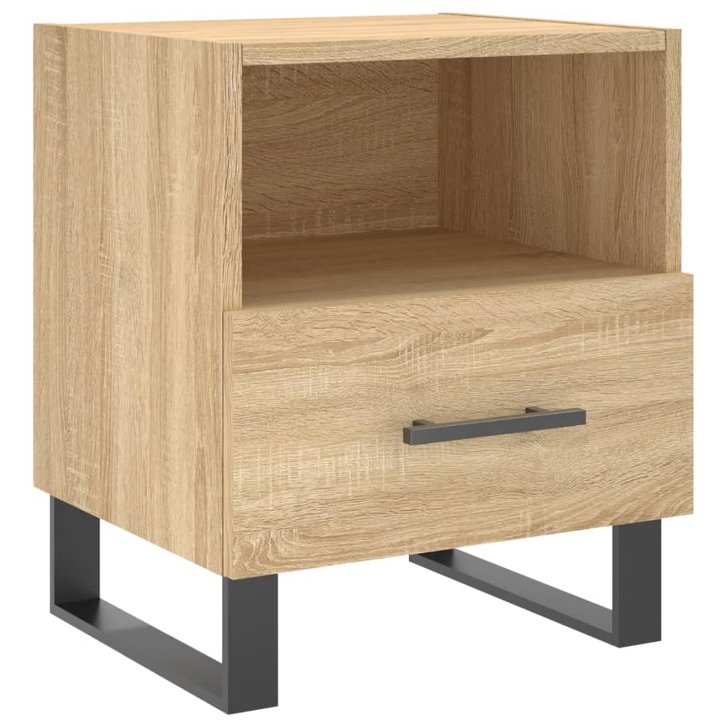 Bedside Cabinet Sonoma Oak 40x35x47,5 cm Engineered Wood