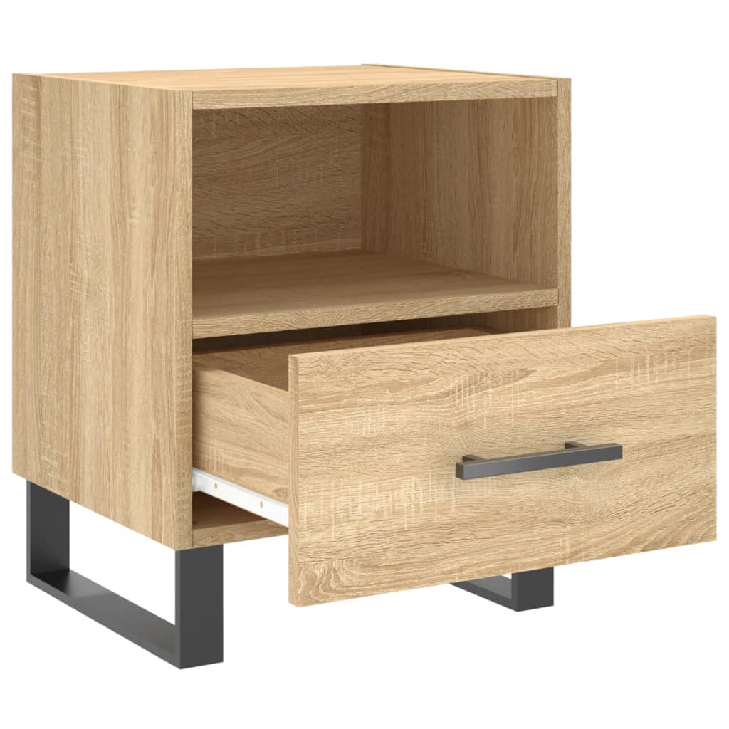 Bedside Cabinet Sonoma Oak 40x35x47,5 cm Engineered Wood
