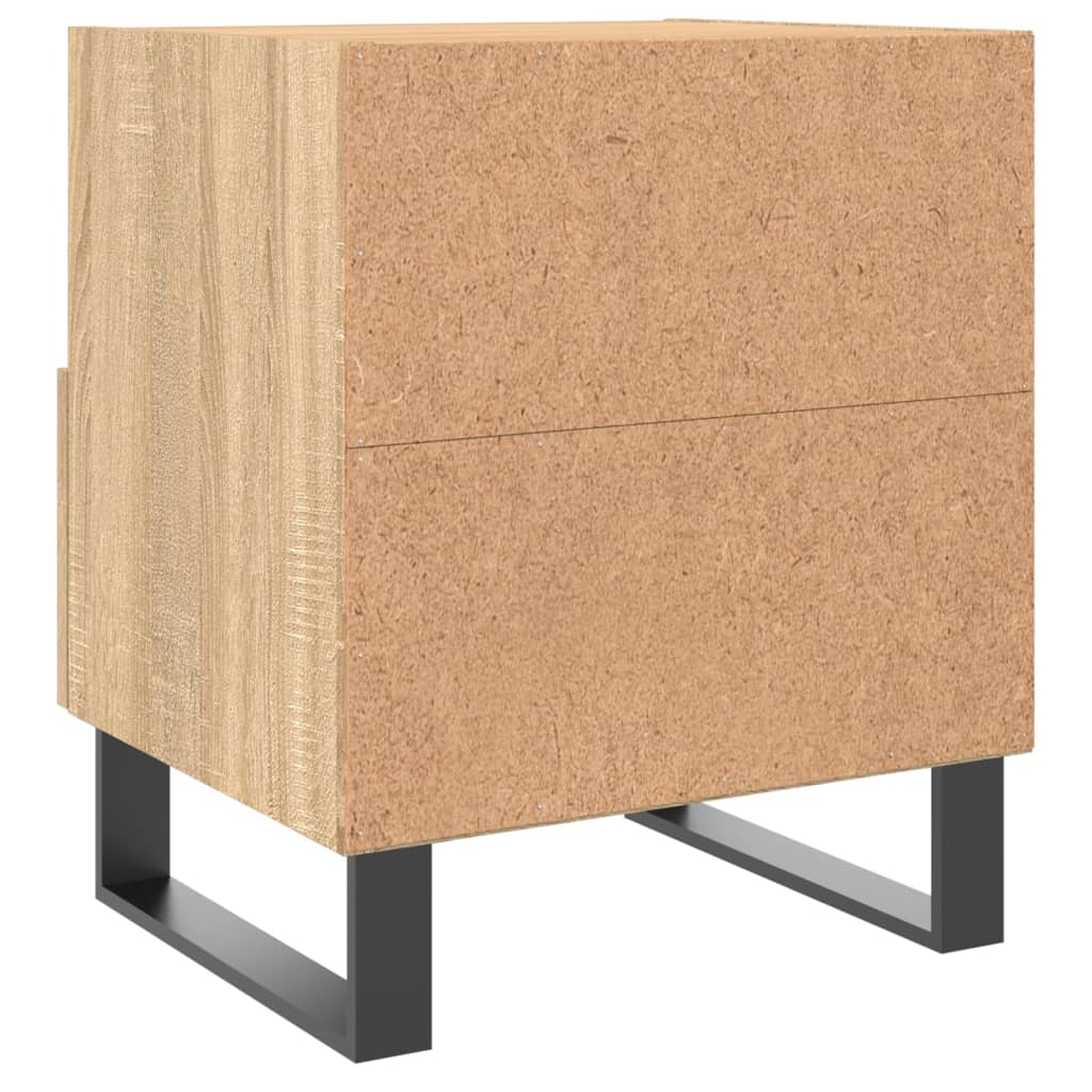 Bedside Cabinet Sonoma Oak 40x35x47,5 cm Engineered Wood