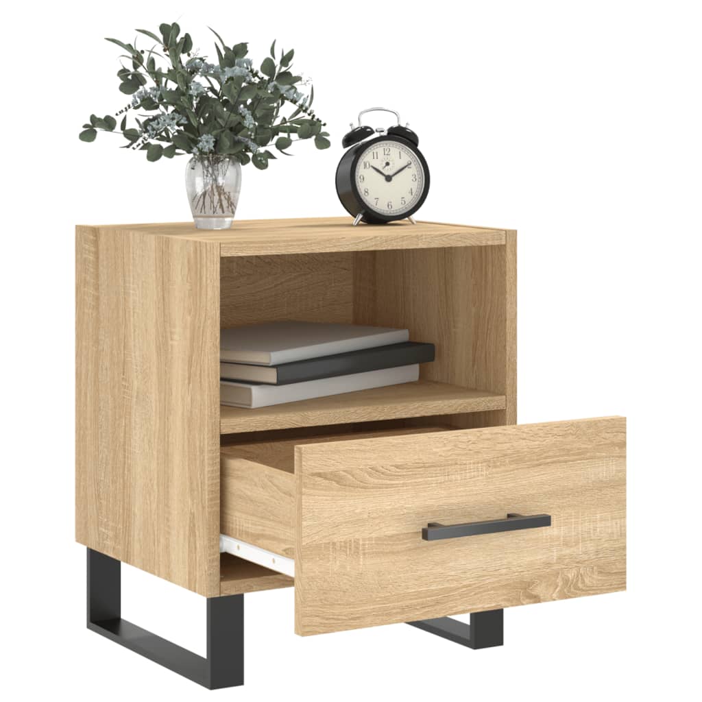 Bedside Cabinet Sonoma Oak 40x35x47,5 cm Engineered Wood