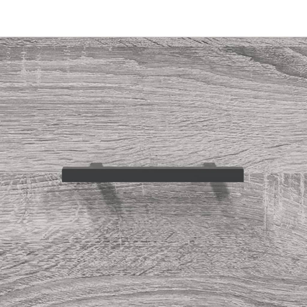 Bedside Cabinet Grey Sonoma 40x35x47,5 cm Engineered Wood