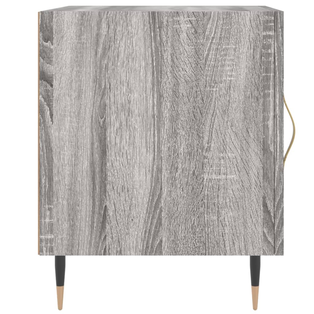 Bedside Cabinet | Grey Sonoma | Engineered wood | Medium