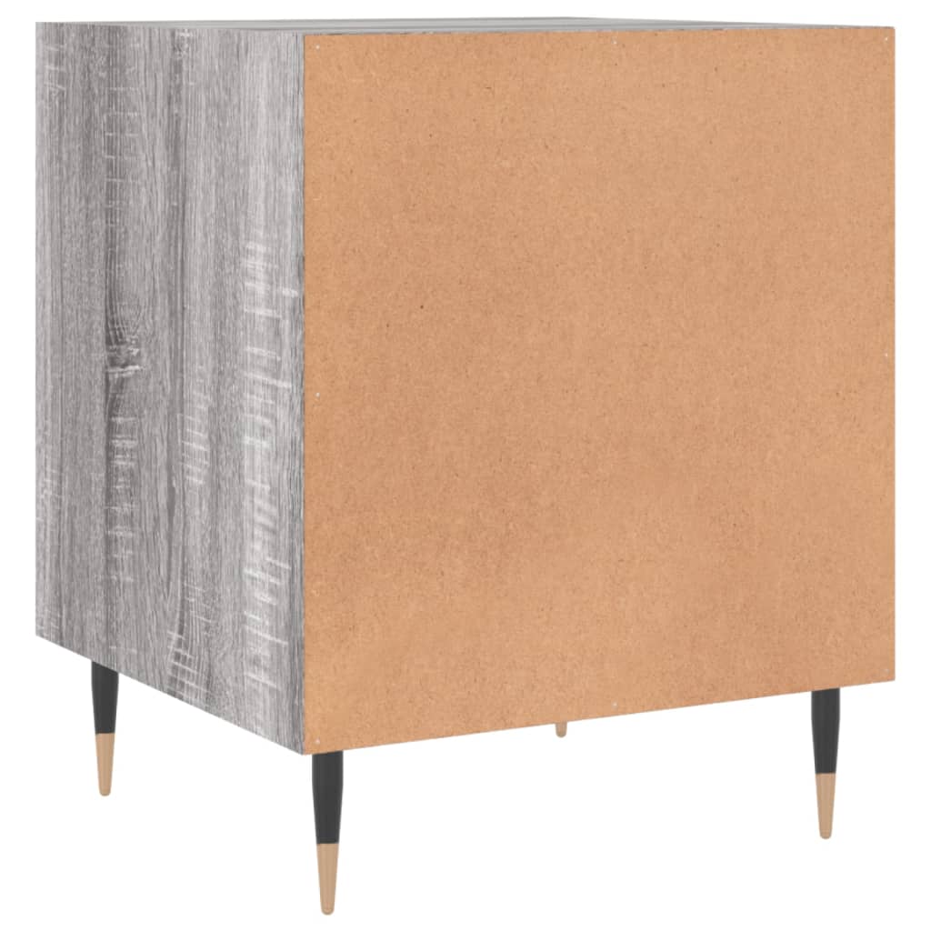 Bedside Cabinet | Grey Sonoma | Engineered wood | Medium