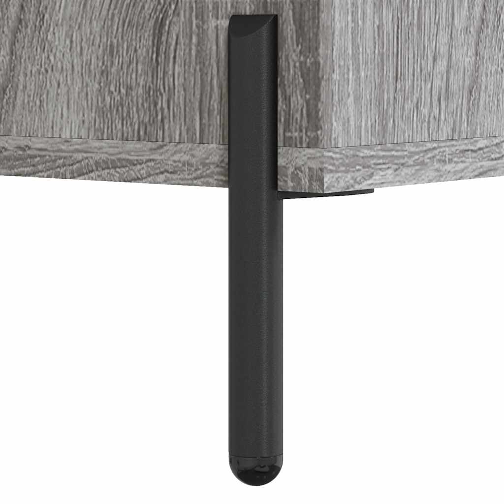 Bedside Cabinets 2 pcs Grey Sonoma 40x40x50 cm Engineered Wood