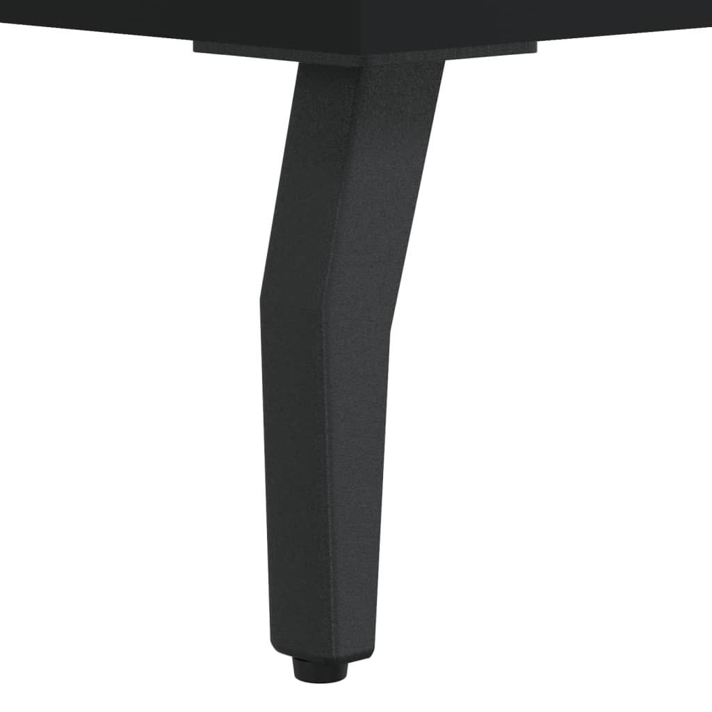Bedside Cabinets 2 pcs Black 40x40x50 cm Engineered Wood