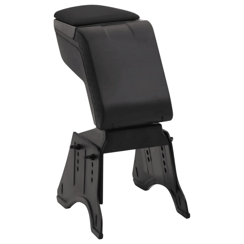 vidaXL Car Armrest Universal Black 14x30x(32-48.5) cm ABS