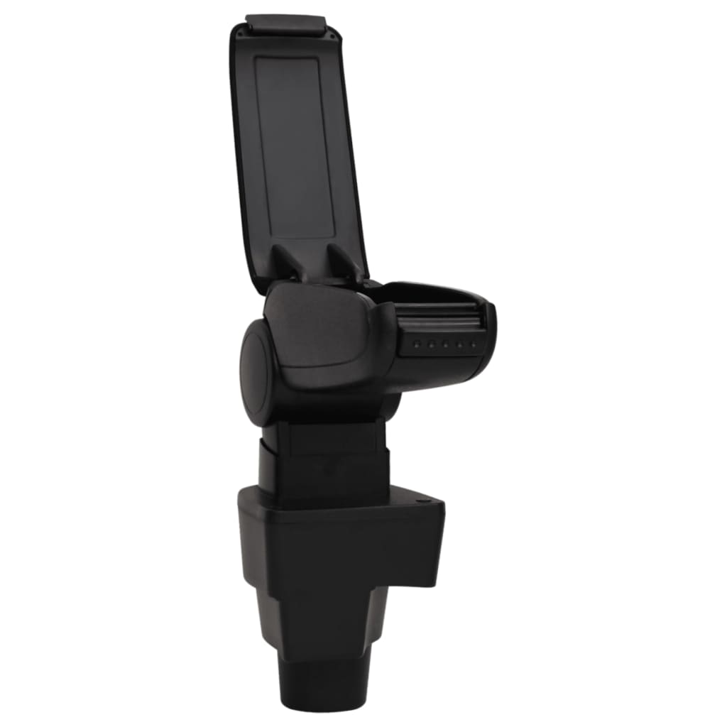 vidaXL Car Armrest Black 15.5x32x(41-54) cm ABS
