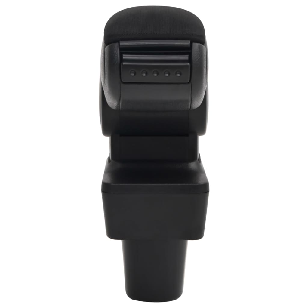 vidaXL Car Armrest Black 12x36x(33.5-48) cm ABS