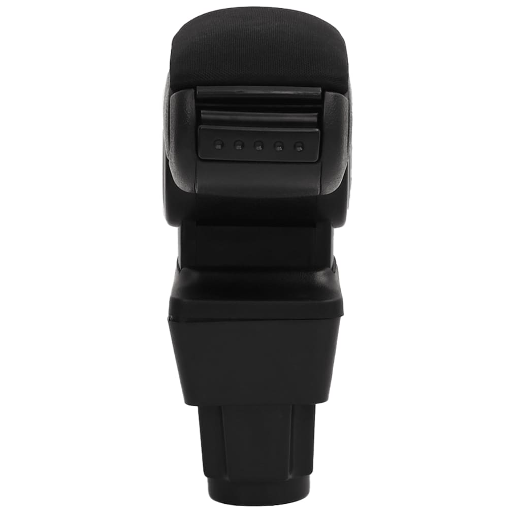 vidaXL Car Armrest Black 11x35x(32-49) cm ABS
