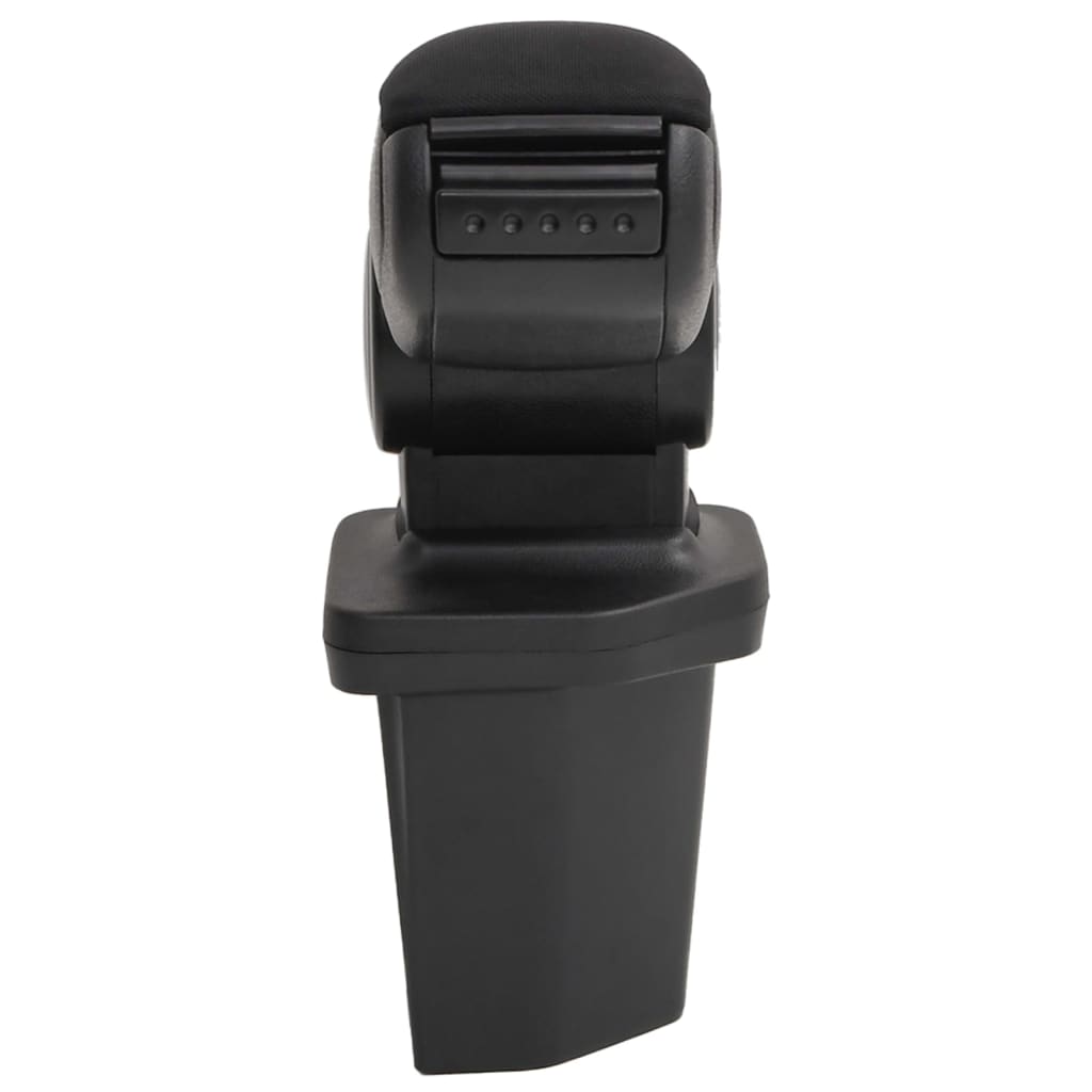 vidaXL Car Armrest Black 15x32x(40-52) cm ABS