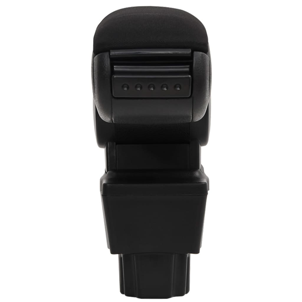 vidaXL Car Armrest Black 12x37x(31-48) cm ABS