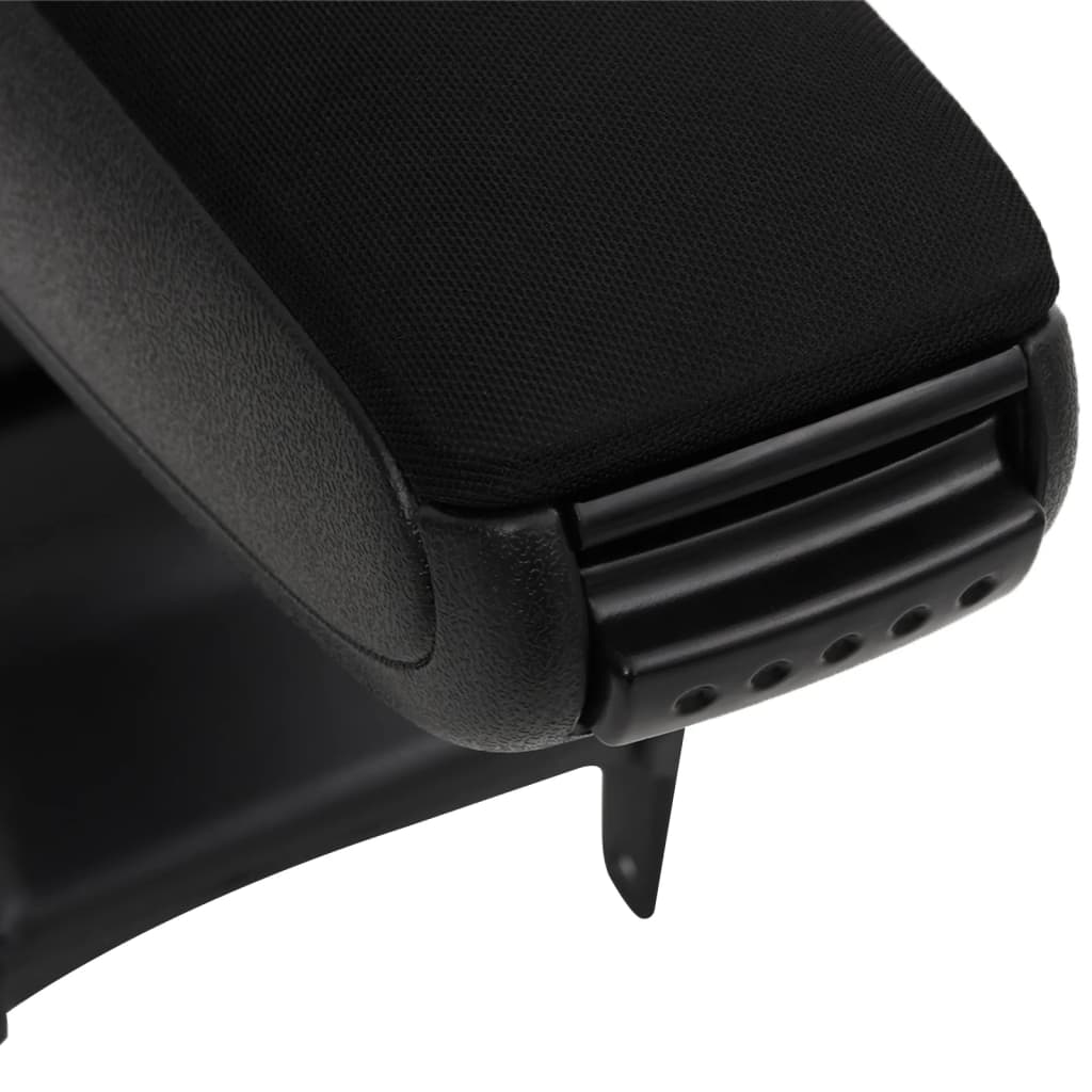 vidaXL Car Armrest Black 15x35x(30-47) cm ABS