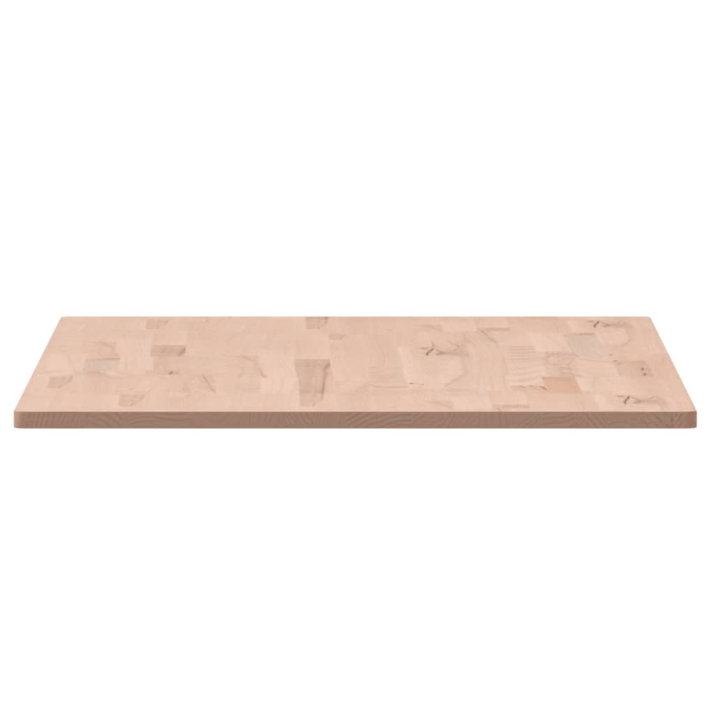 vidaXL Table Top 100x60x1.5 cm Rectangular Solid Wood Beech