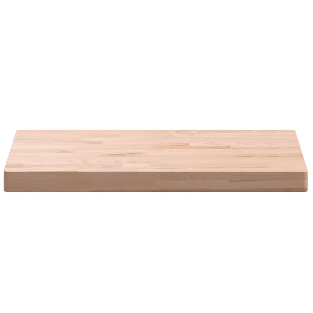 vidaXL Table Top 60x40x4 cm Rectangular Solid Wood Beech