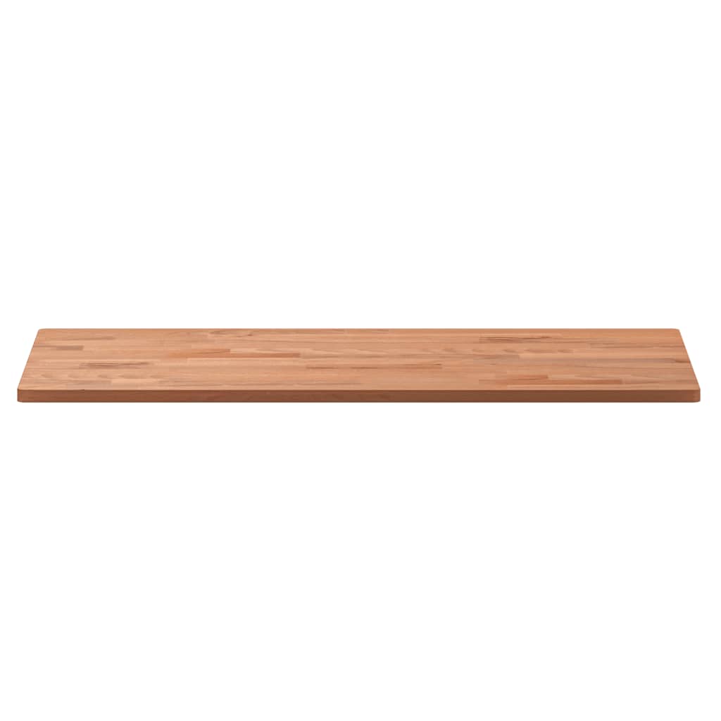 vidaXL Table Top 80x40x1.5 cm Rectangular Solid Wood Beech