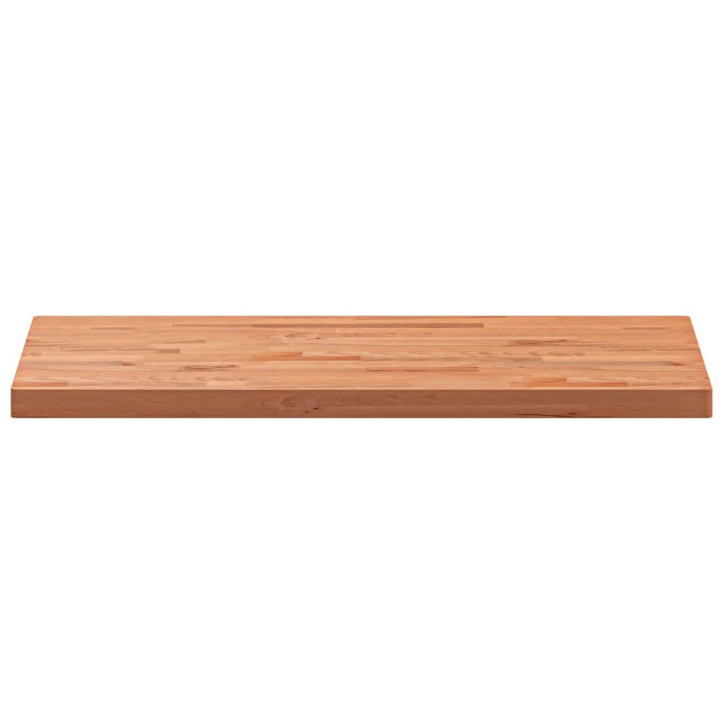 vidaXL Table Top 100x50x4 cm Rectangular Solid Wood Beech