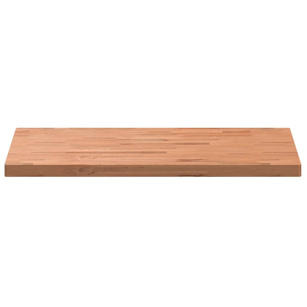 vidaXL Table Top 100x60x4 cm Rectangular Solid Wood Beech