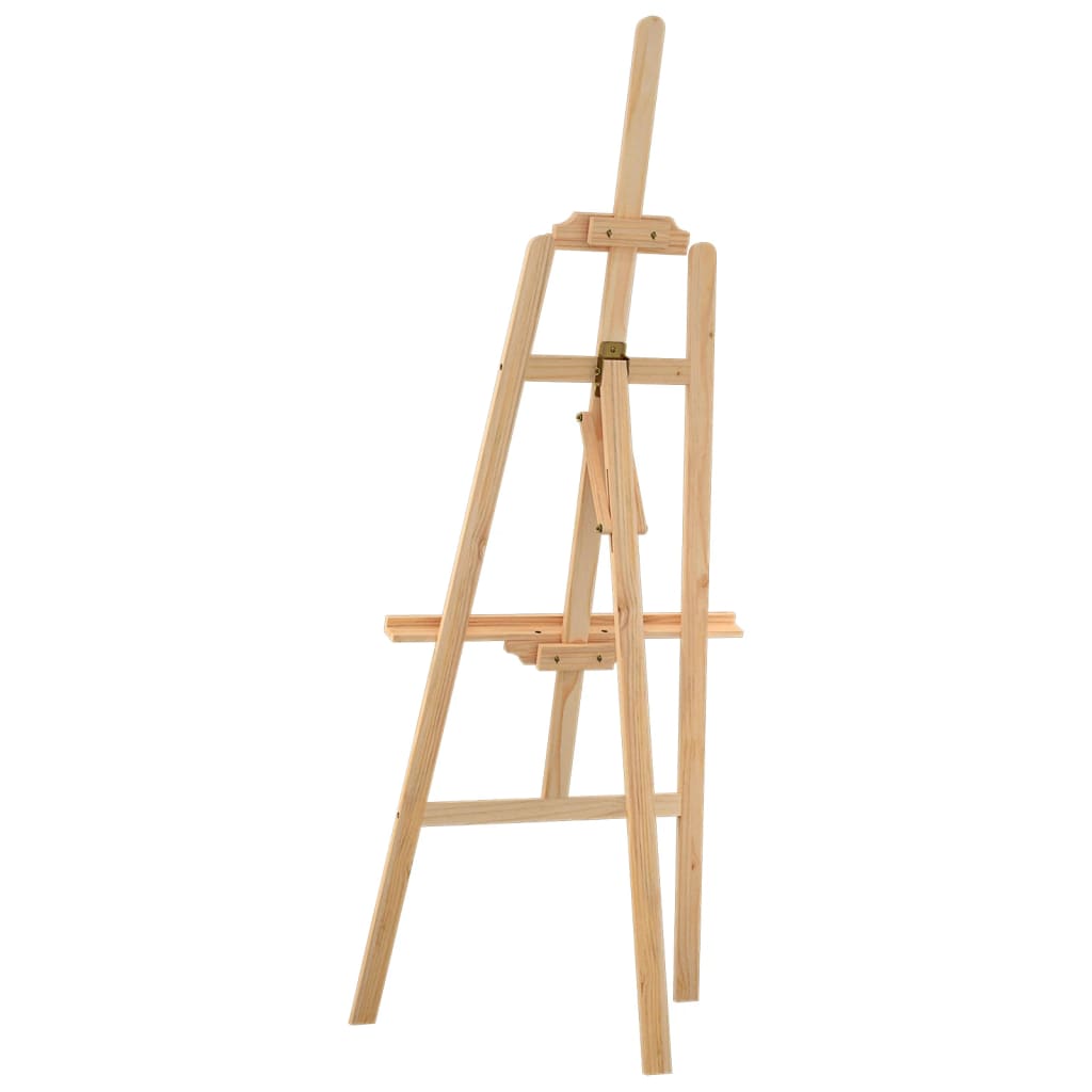 vidaXL Easel Stand 53.5x95x127 cm Solid Wood Pine